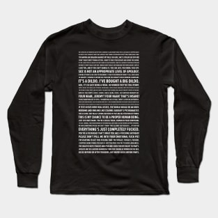 Mark (Peep Show) Quotes Long Sleeve T-Shirt